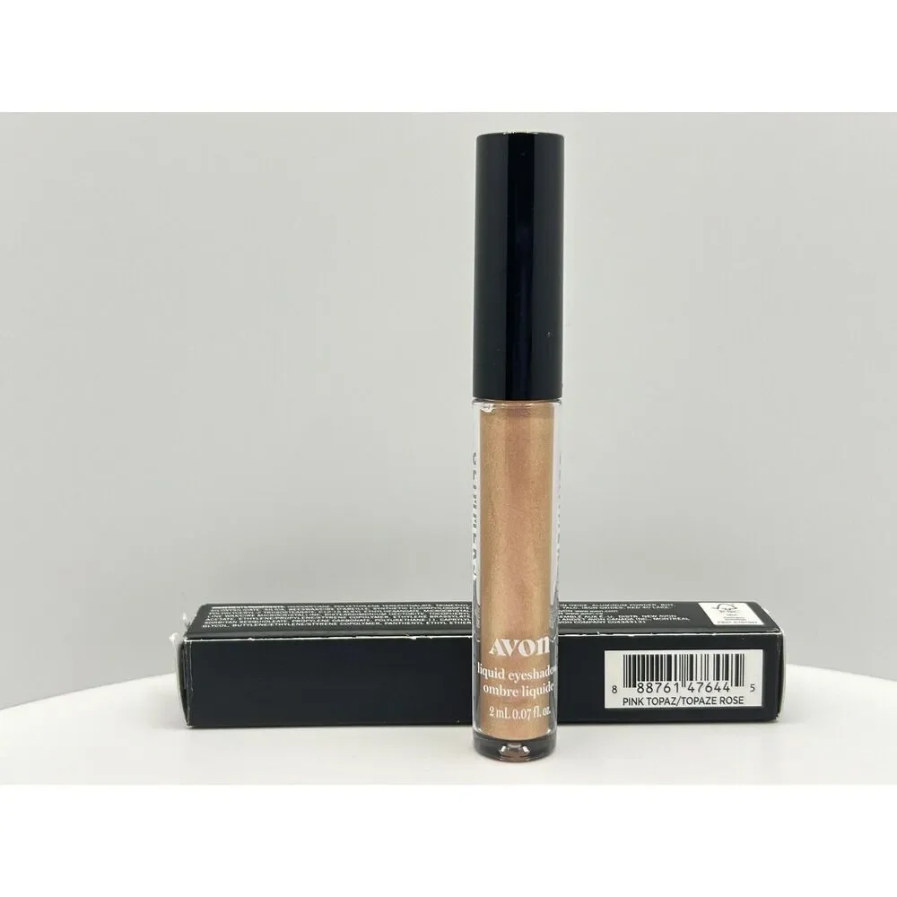 Avon NEW ~ GLIMMER SHADOW Liquid Eyeshadow Shimmer ~ PINK TOPAZ